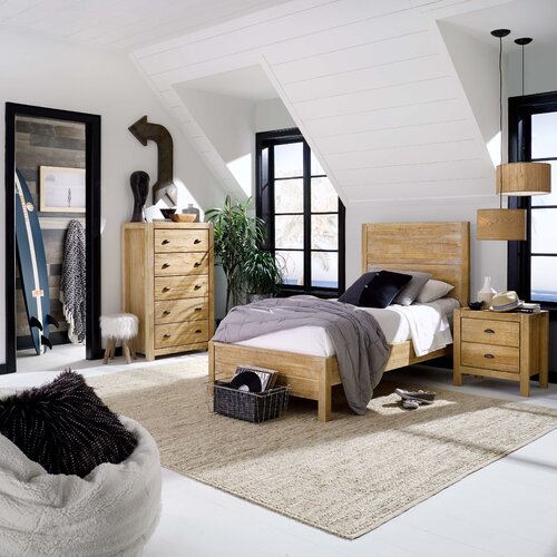 Grain Wood Furniture Montauk Solid Wood Bed & Reviews | Wayfair